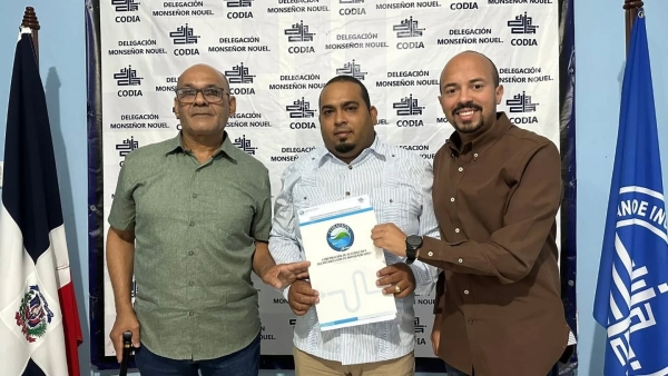 CORAMON firma acuerdo de colaboraci&oacute;n interinstitucional con el CODIA Monse&ntilde;or Nouel