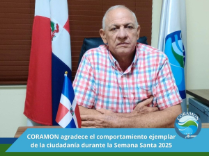 CORAMON agradece el comportamiento ejemplar de la ciudadanía durante la Semana Santa 2025