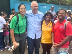 CORAMON recibe la visita del campamento Los Sobrinos y promueve conciencia sobre el uso responsable del agua